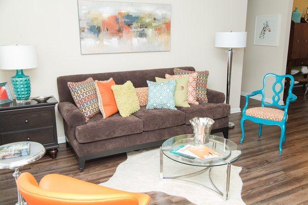 LVT hardwood floors on first floor