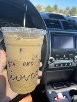 Iced Pumpkin Chai Tea Latte