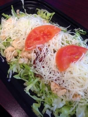 Chicken taco salad light