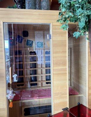 Infrared dry sauna