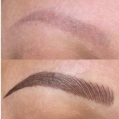 Microblading + shading