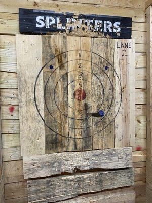 axe throwing