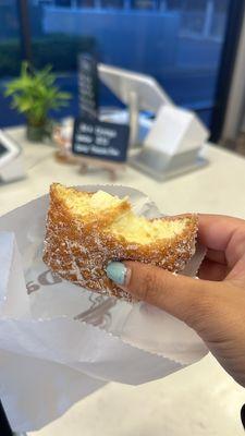 Cream cheese, malasadas