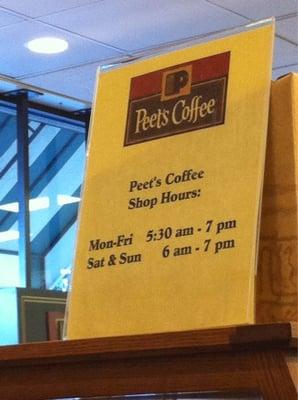 Store hours