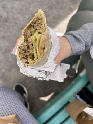 Carne Asada Burrito