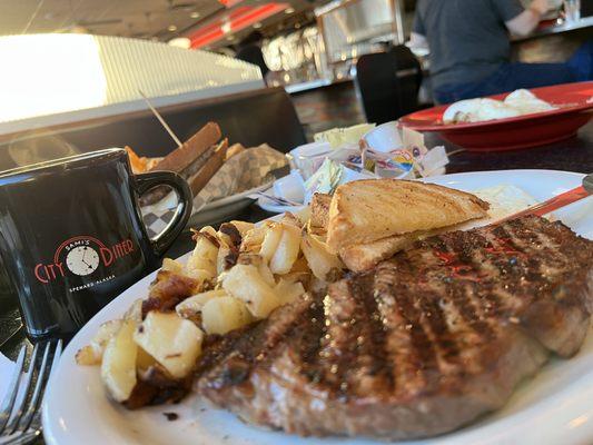 Steak & eggs