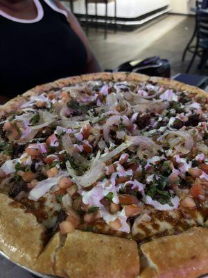 Carne Asada Pizza was good 9/27/24