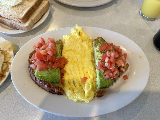 Avocado Toast with Eggs