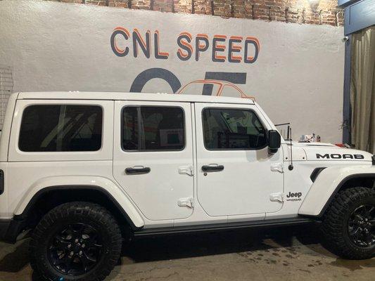 Beautiful 2019 Jeep in for a ceramic coat.