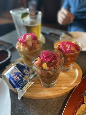 Ceviche trio