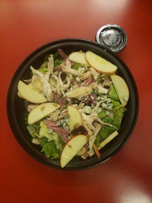 Apple, Bacon and Blue salad