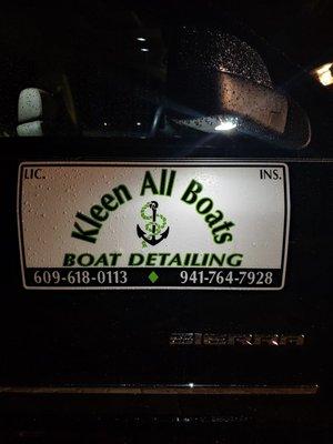 Kleen All Boats Awarding winning Boat Detailing