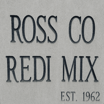 Since 1962! We Are Ross-Co Red-Mix. Want The Best? Forget The Rest And Call Ross-Co Redi-Mix Today At 800.775.4466