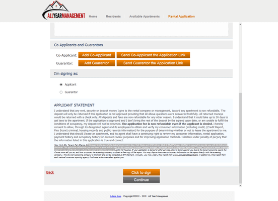 Clause that security deposit is "NON REFUNDABLE" which NYC state law prohibits non refundable security deposits