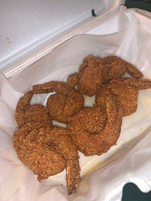 Cajun batter fried shrimp