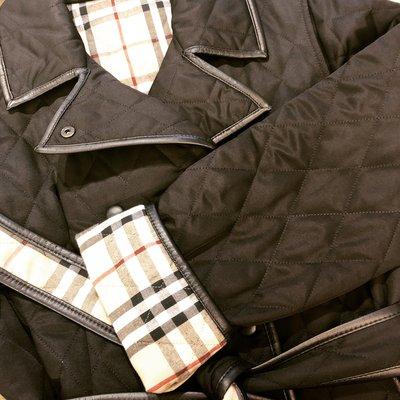 Burberry Quilted Trench