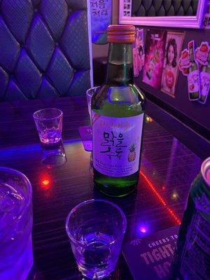 Pineapple soju