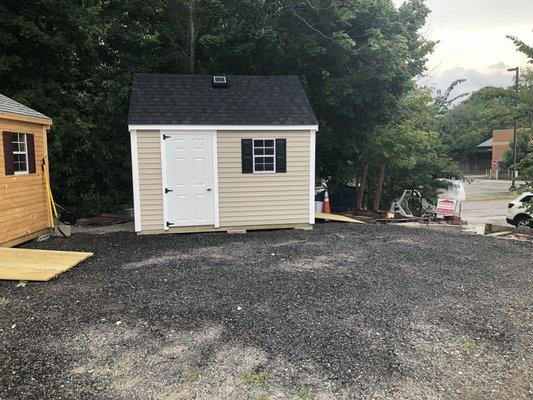 10' x 12'  Lexington Shed with Vinyl Siding