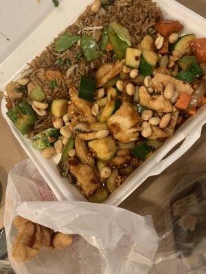 Kung Pao Chicken Dinner Special