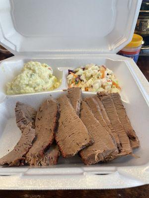 Sliced Brisket plate