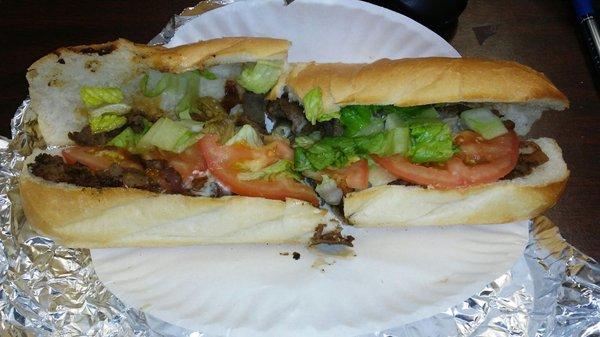 Steak and Cheese very good