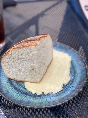 Caragni Rustic Bread w Honey Butter and Salt