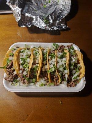 Asada tacos