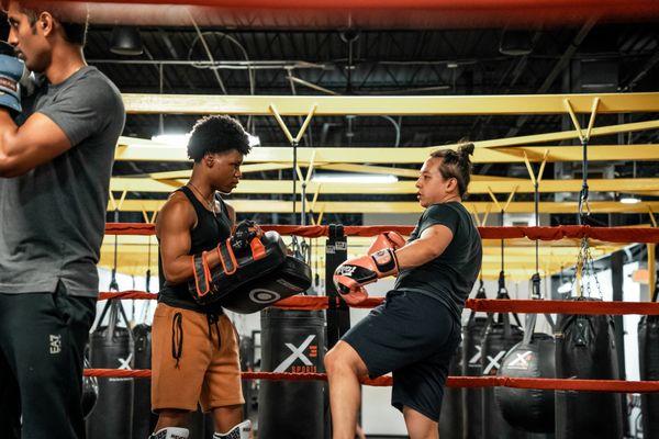 Muay Thai in the ring