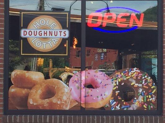 Wow!   Biggest donut I've ever had and also the best.