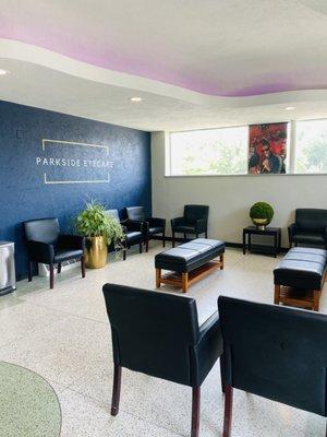 Spacious waiting room