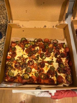 Chorizo Pizza