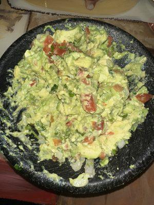 Table side guacamole