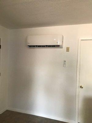 Cabin one mini split AC!