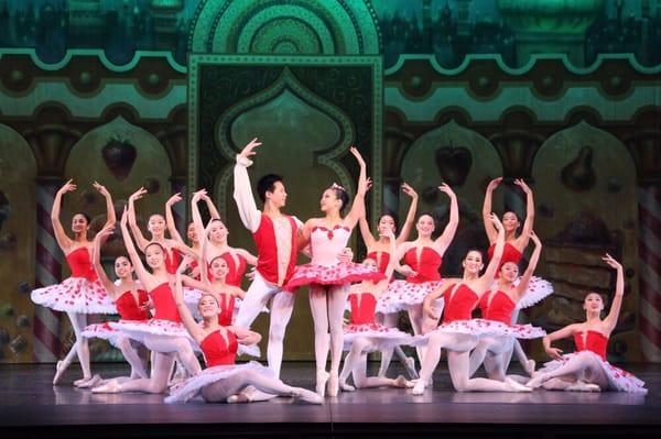 Dancers from Yoko's perform the full ballet of Tchaikovsky's The Nutcracker annually. This photo from their 11th annual production in 2015.