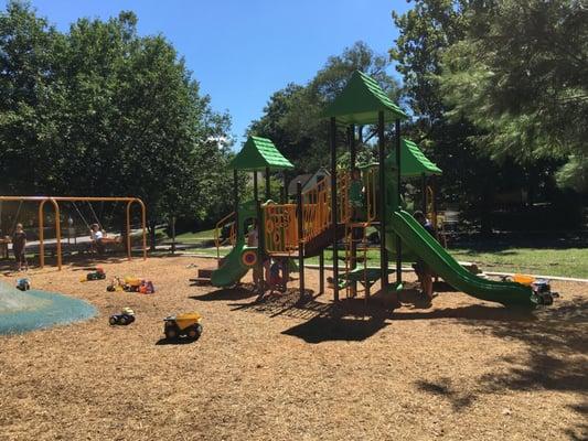 New playground equipment