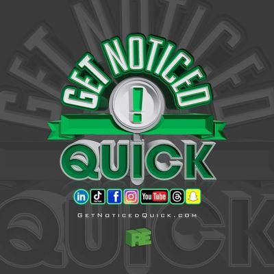 Get Noticed Quick | Social Media Marketing | Creative Services | SEO www.GetNoticedQuick.com