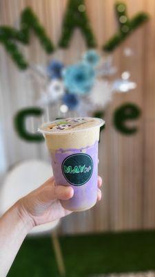 Menu #C1. House Coffee with Ube Cream!