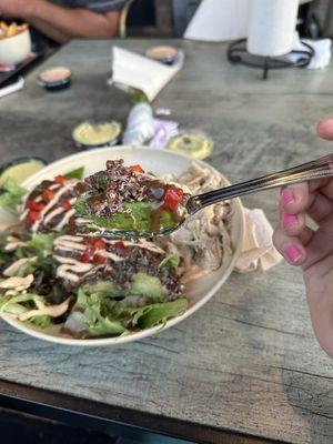 Quinoa Stuffed Avocado Salad