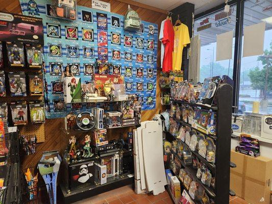 Mega Man Tapestry, store t-shirts, game systems and snacks!