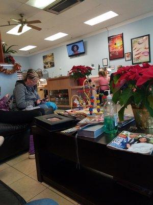 I love Corbin Nails excellent place for nails, an pedicures. Clean , friendly an fast . Get u in an out .