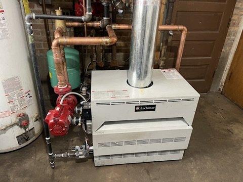 Lochinvar boiler install