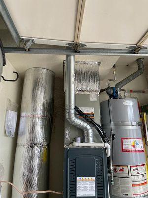 Full Cut-in air duct install, we also offer brands like: airease
 allied armstrong concord magicpak champion Johnson controls and many more.