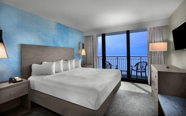 Ocean view bedroom