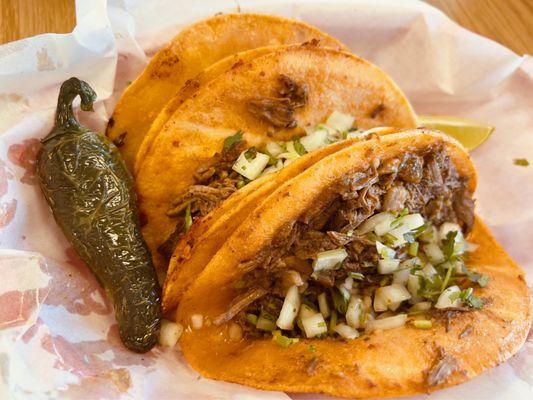 Tacos Derados De Birria