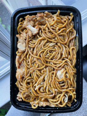 chicken lo mein