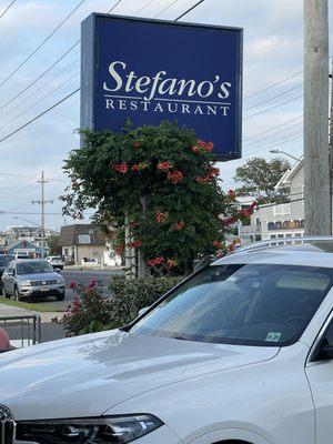 The name says it all! Stefano's Restaurant. They were very accommodating our party of eight 8!