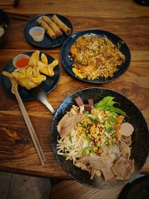 Thai Boat Noodle before broth.