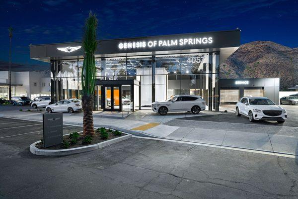 Genesis of Palm Springs brand new dealership.