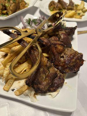 Lamb Chops Plate