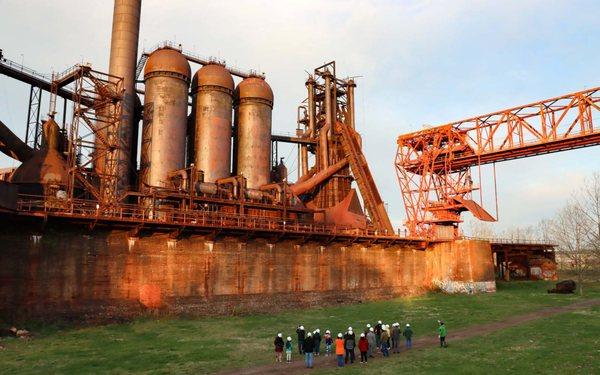 An Industrial Tour of the Carrie Blast Furnaces